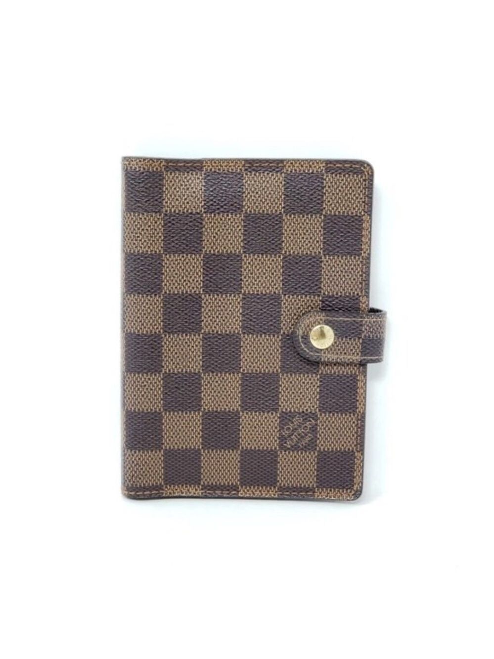 Authentic Louis Vuitton Agenda PM Damier Ebene Cover | LV Planner Organizer
